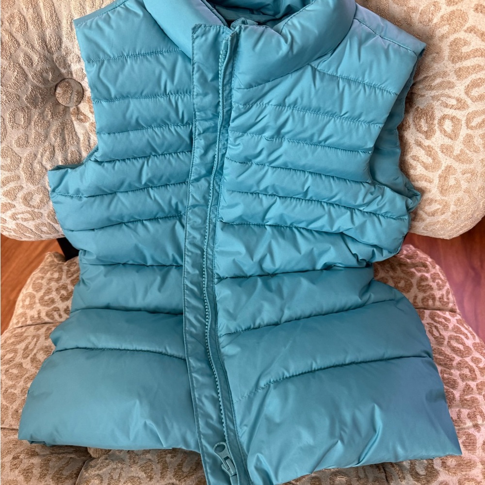 Teal Puffer Vest